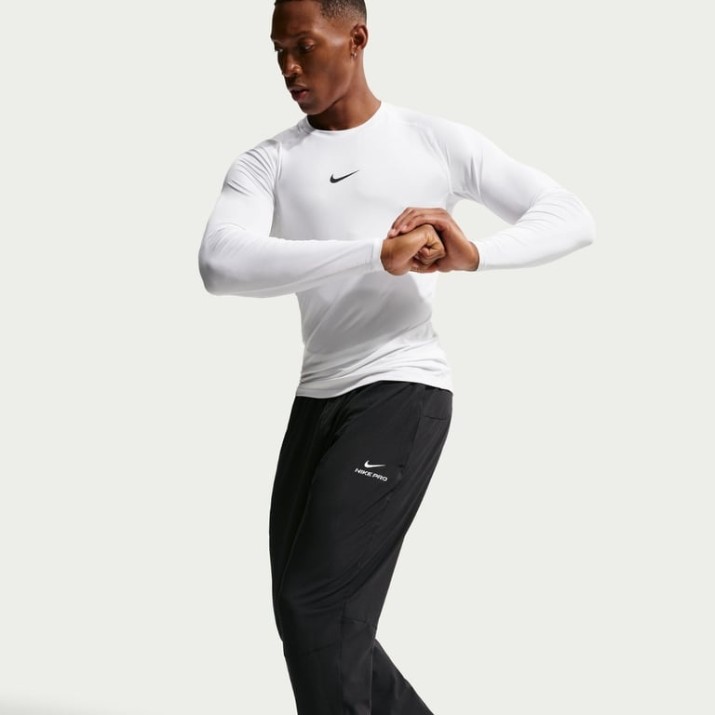 Мужские спортивные штаны Nike Pro Training Dri-FIT Black/White, s.L