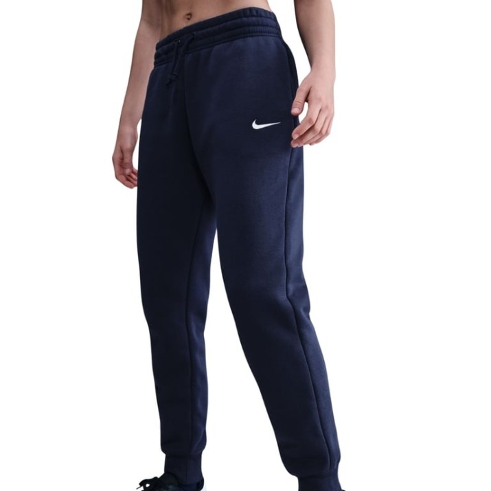 Женские спортивные штаны Nike W Nsw Phnx Flc Mr Std Midnight Navy/Sail, s.M