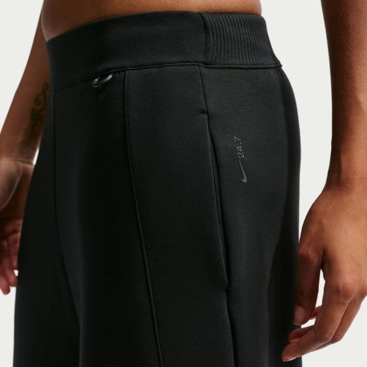 Pantaloni spotivi de dame Nike 24.7 ImpossiblySoft Black/Dark Smoke Grey, s.M