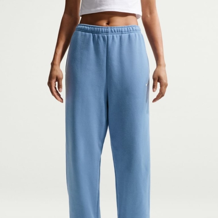Женские спортивные штаны Nike Studio Fleece Medium Weight Work Blue/Sail, s.XL