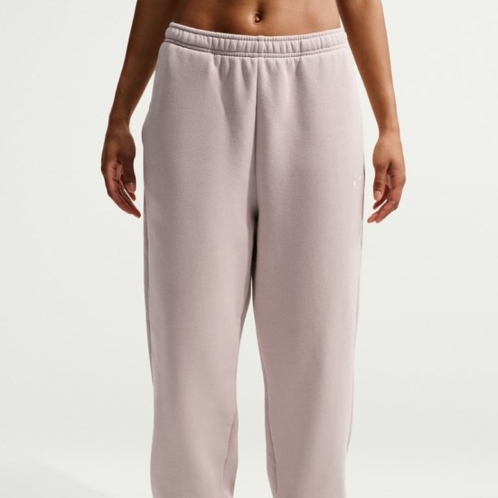 Женские спортивные штаны Nike Studio Fleece Medium Weight Cream II/Sail, s.S