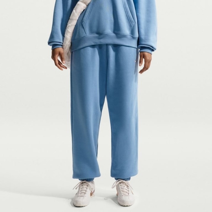 Женские спортивные штаны Nike Studio Fleece Medium Weight Work Blue/Sail, s.L