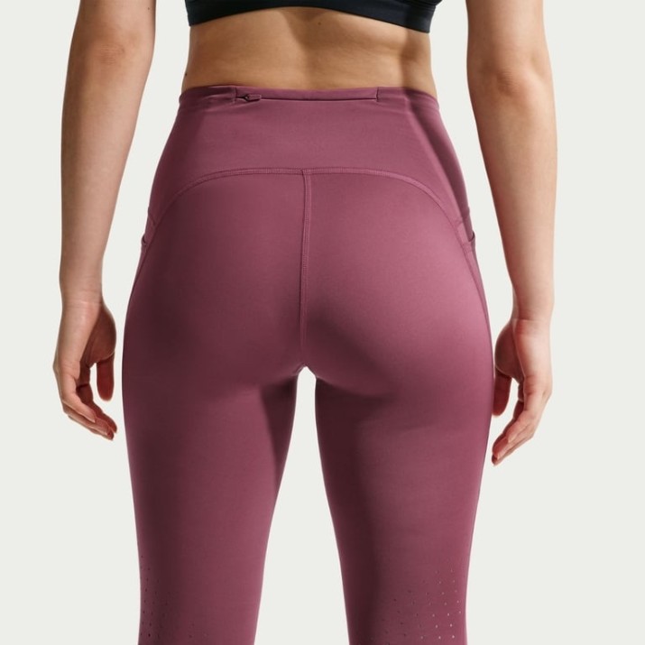 Женские леггинсы Nike Swift High-Waisted 7/8 Pink Smoke, s.L