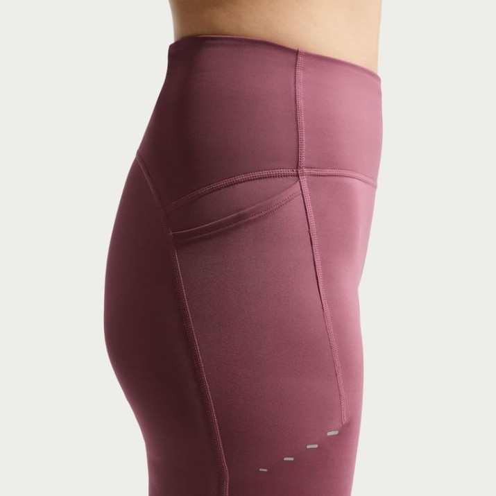 Женские леггинсы Nike Swift High-Waisted 7/8 Pink Smoke, s.L