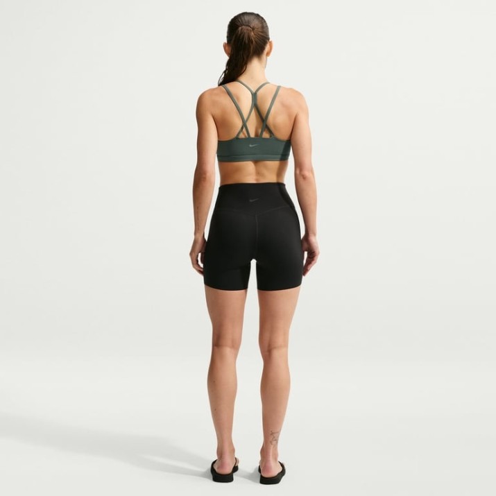 Топ Nike Zenvy Strappy Camo Green/White, s.M