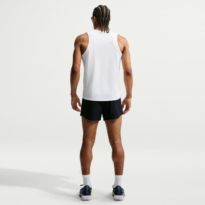 Pantaloni scurți pentru bărbați Nike Stride Aero-FIT 5 Black/Reflective Silver, s.S
