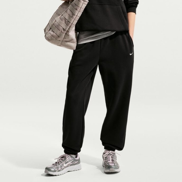 Детские спортивные штаны Nike G Sportswear Studio Fleece Black/White, s.XS