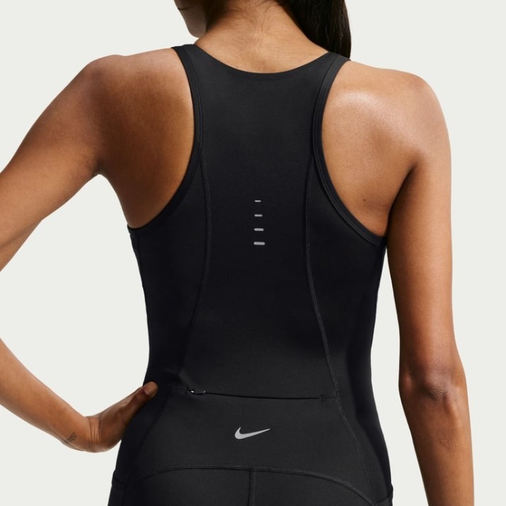 Salopetă damă Nike Swift Dri-FIT Black/Reflective Silver, s.M