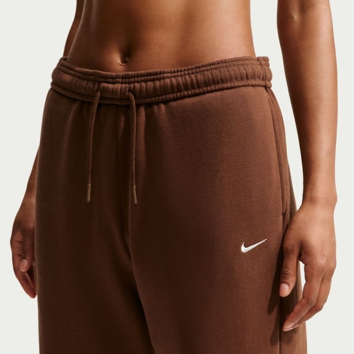 Женские спортивные штаны Nike Studio Fleece Medium Weight Cacao Wow/Sail, s.XS