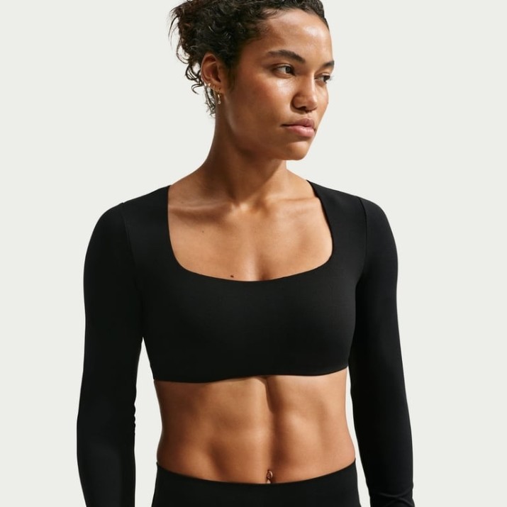 Топ Nike Zenvy Black/Cool Grey, s.S