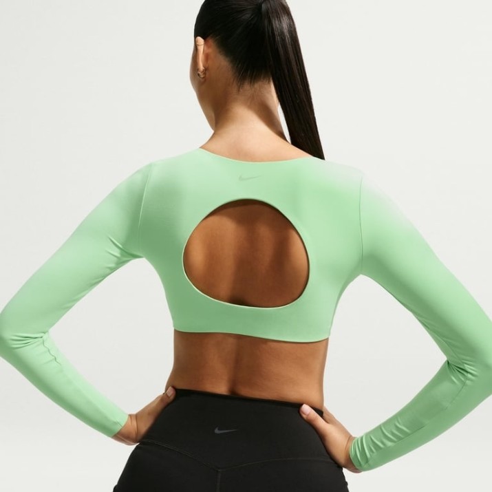 Bustieră Nike Zenvy Cucumber Calm/Cool Grey, s.XL