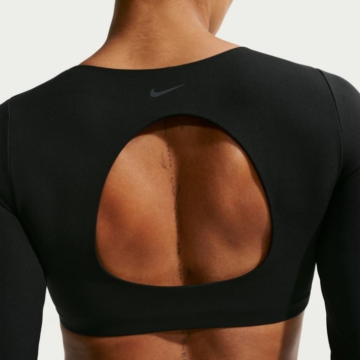 Bustieră Nike Zenvy Black/Cool Grey, s.L