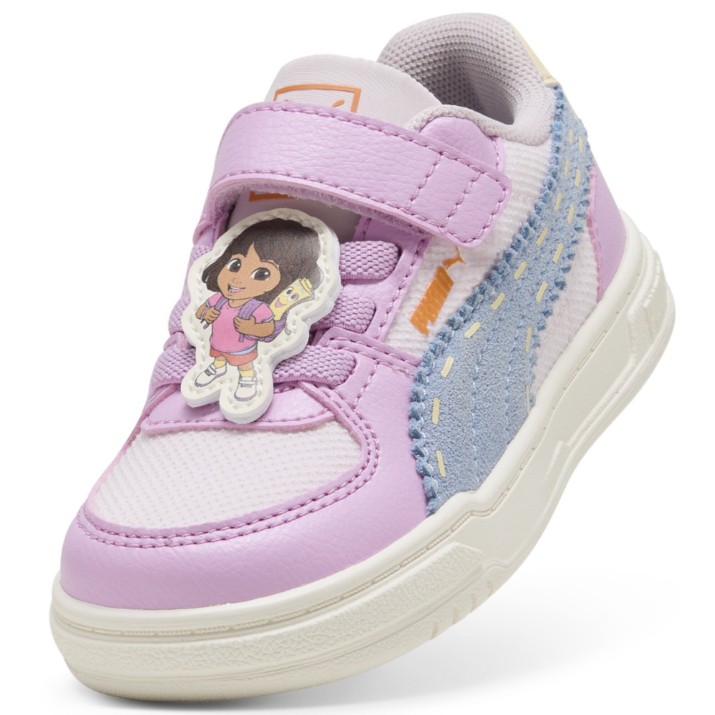 Ghete pentru copii Puma Caven III Dora Ac+ Inf Mauve Glow/Chambray Blue/Powder Pink, s.20