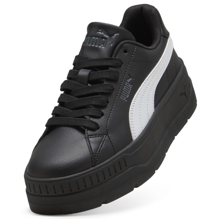 Ghete pentru copii Puma Karmen Classic Puma Black/White/Strong Gray, s.37.5