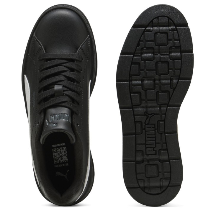 Кеды детские Puma Karmen Classic Puma Black/White/Strong Gray, s.40.5
