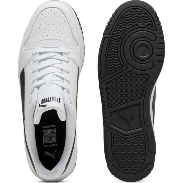 Ghete pentru bărbați Puma Rebound Slam Lo Puma White/Black, s.44