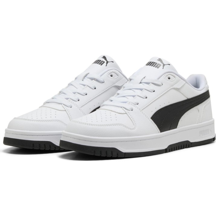 Ghete pentru bărbați Puma Rebound Slam Lo Puma White/Black, s.46