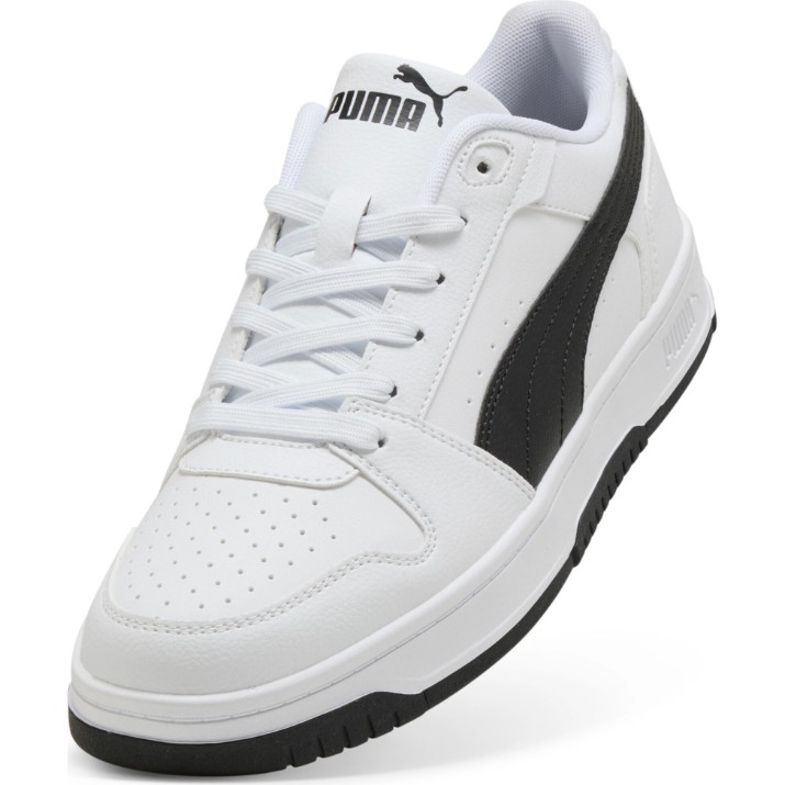 Ghete pentru bărbați Puma Rebound Slam Lo Puma White/Black, s.47