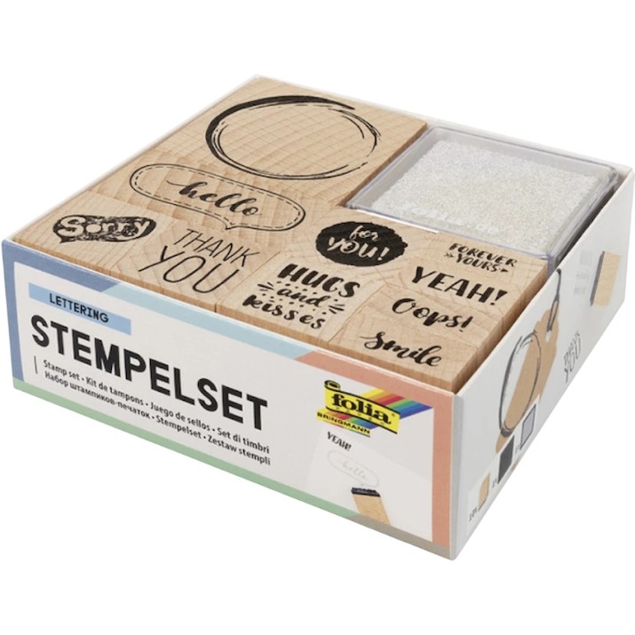 Set pentru creatie Folia Stempel Set Expression (31106)