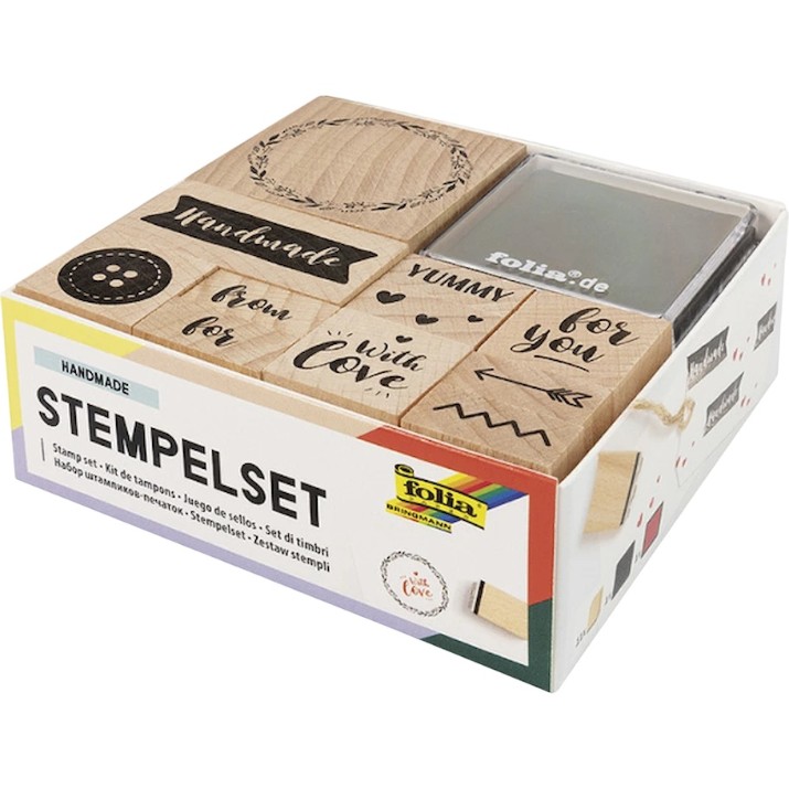 Набор для творчества Folia Stempel Set Handmade 12pcs (31107)