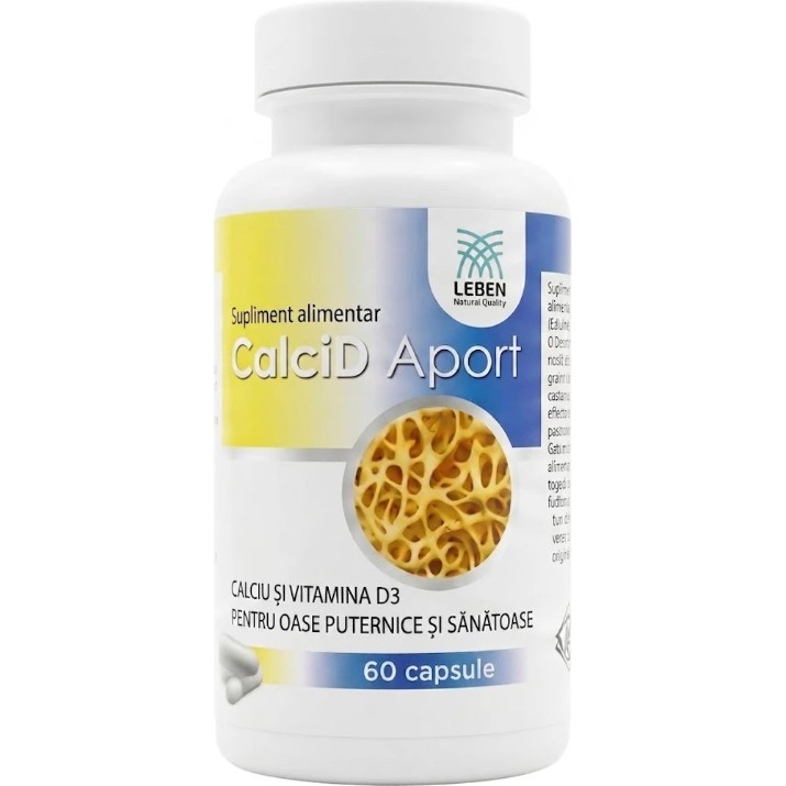 Vitamine Leben CalciD Aport 60cap