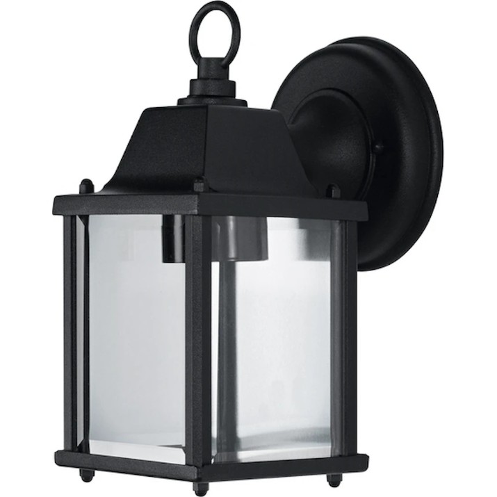 Aplică exterior Osram Endura Classic 60 E27 220-240V IP43 Black Rectangular