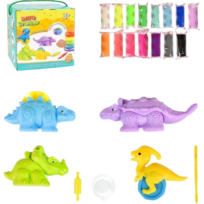 Set pentru creatie Strateg Dino World 22pcs (57994)