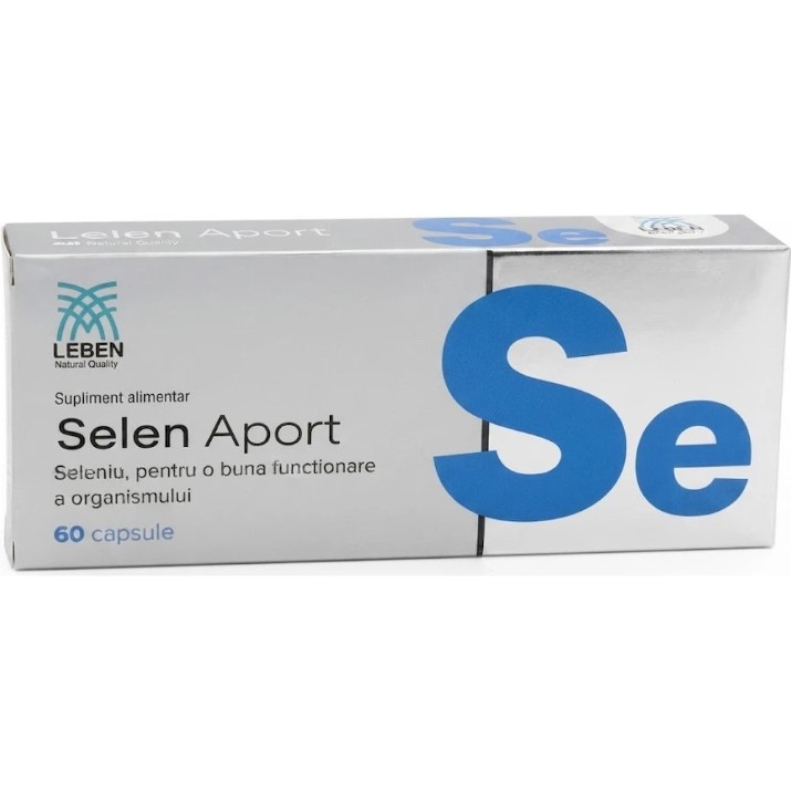 Vitamine Leben Selen Aport 60cap