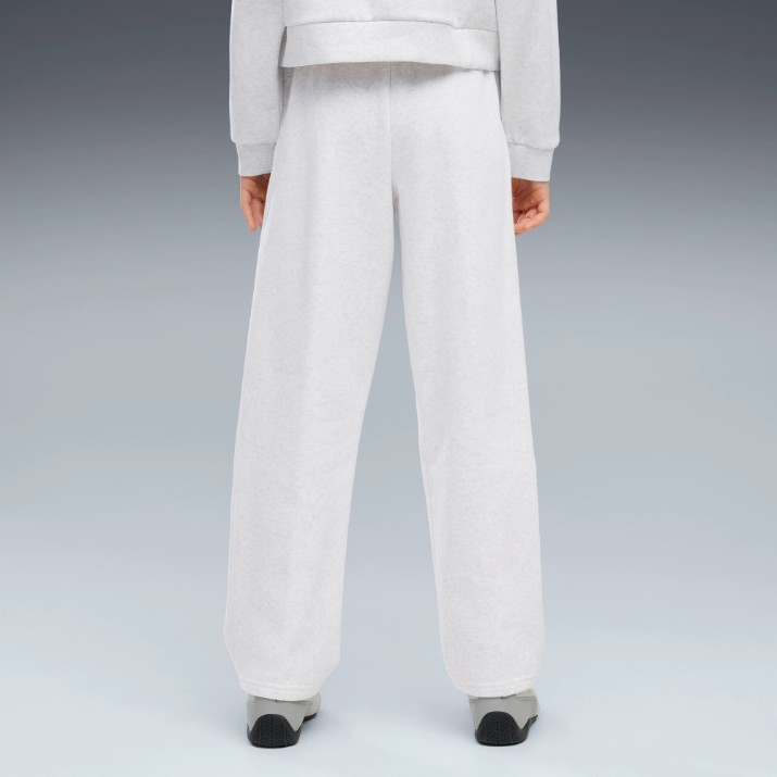 Детские спортивные штаны Puma Class Straight Leg White Glow Heather, s.152