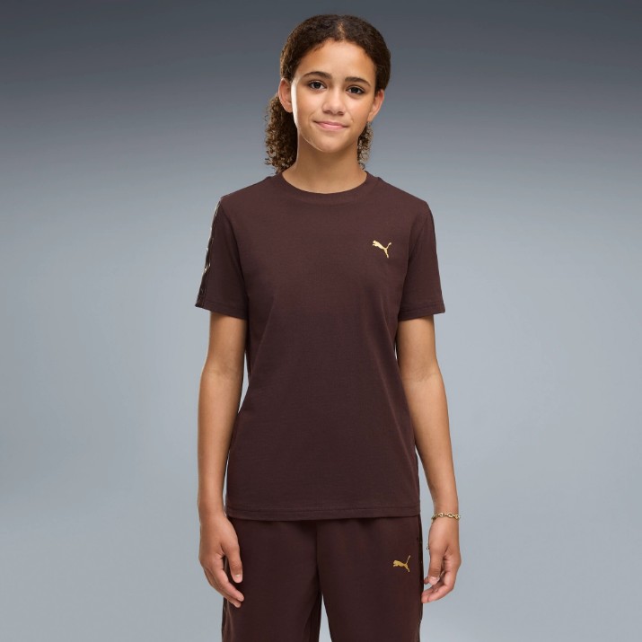 Детская футболка Puma Ess Tape G Chocolate Fondue, s.164