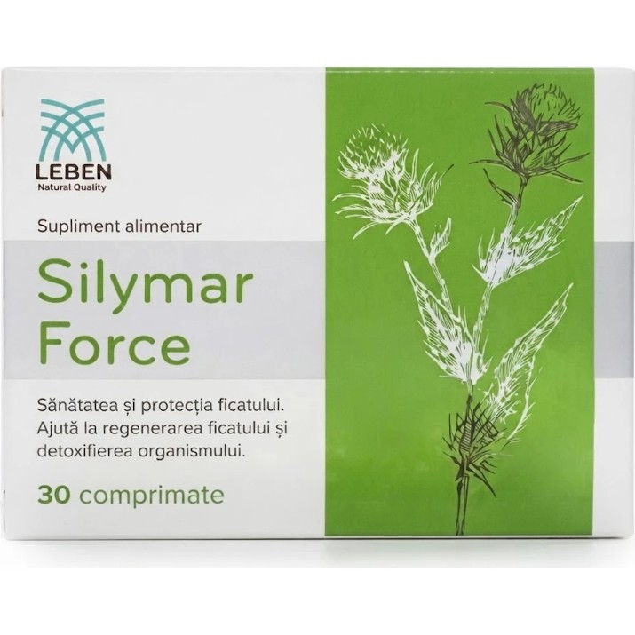 Supliment alimentar Leben Silymar Force 30tab