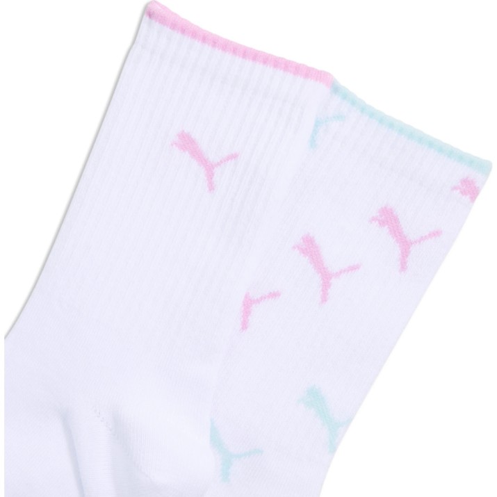 Детские носки Puma Girls Swirl Sock 2P White/Mauve/Aqua, s.27-30