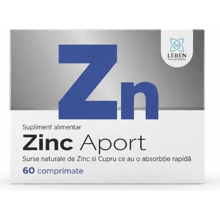Пищевая добавка Leben Zinc Aport 60tab