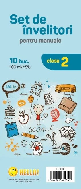 Set de învelitori Hello Grade 2 RO (H.3663)