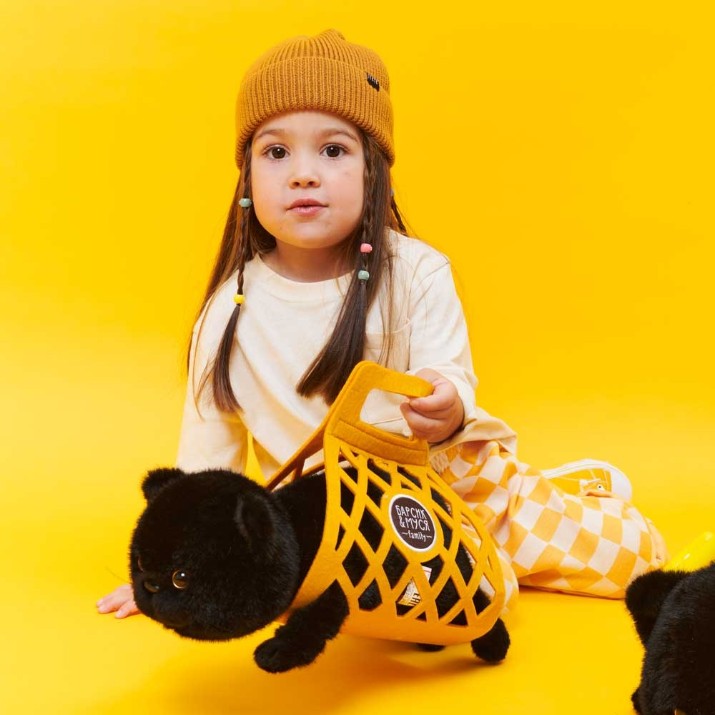 Мягкая игрушка Orange Toys Milo The Black Cat 35cm (B1001/35)