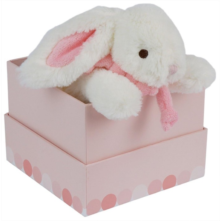 Jucărie de pluș Doudou Rabbit Bonbon 20cm Pink (1239)