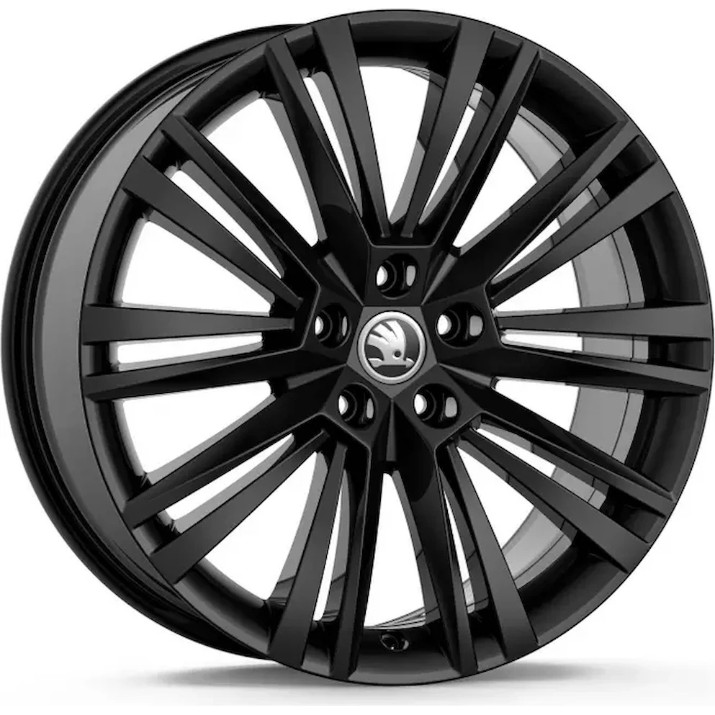 Диски автомобильные Skoda Canopus Metallic Black 8.0JX19 ET44 (3V0071499RFL8)