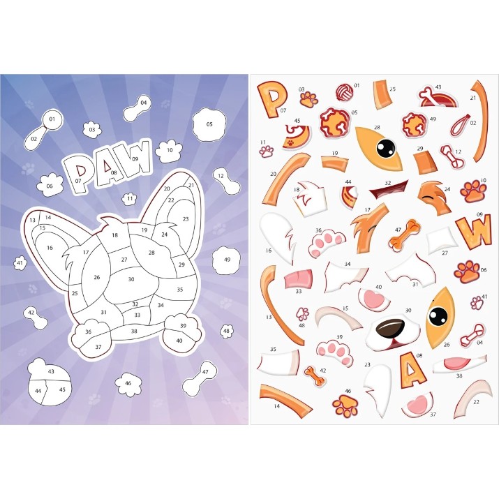 Set pentru creatie Три Совы А4 Corgi (АПно_65000)