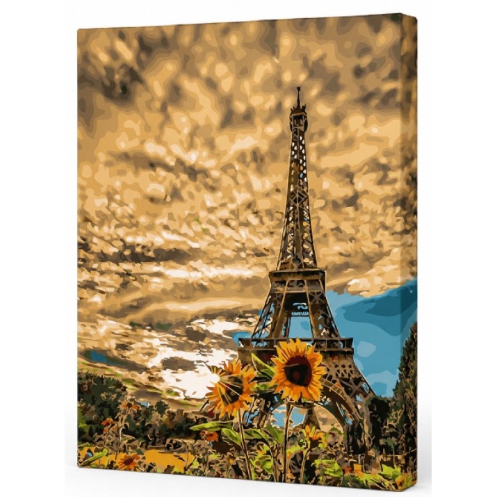 Tablou pe numere Art Gallery Econom Zi de vara la Paris 40x50cm (GX32936)