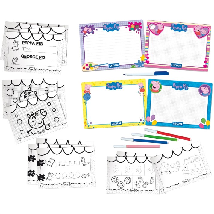 Набор для рисования Lisciani Drawing School Peppa Pig (92215)