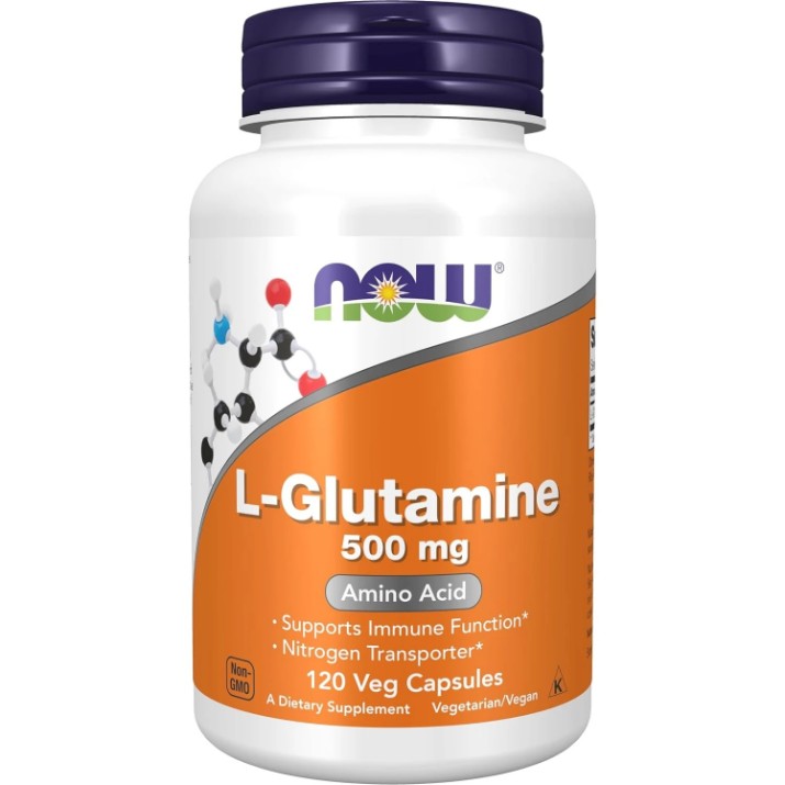 Аминокислоты NOW L-Glutamine 500mg 120cap