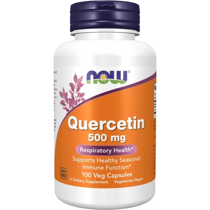 Пищевая добавка NOW Quercetin 500mg 100cap