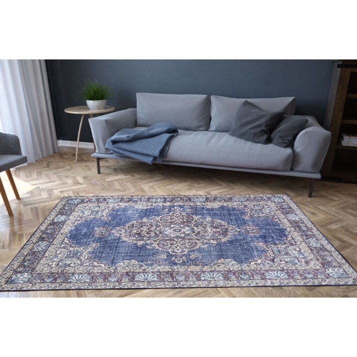 Ковёр Conceptum Hypnose Blues Chenille Dark Blue AL 249 1.50x2.30m
