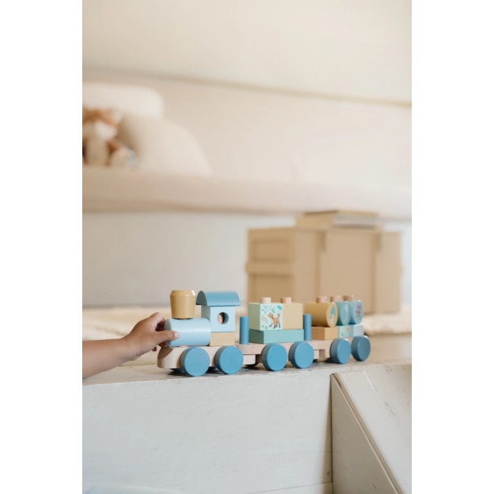 Кубики Little Dutch Forest Friends: Hedgehog (LD7254)