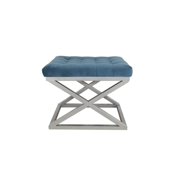 Пуф Atelier Del Sofa Capraz Silver Blue