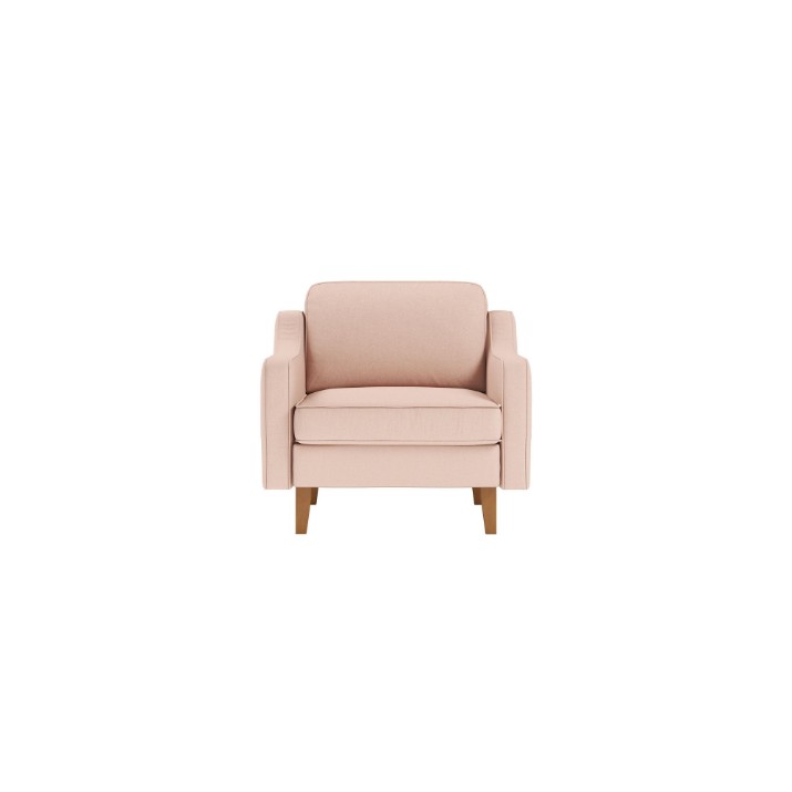 Fotoliu Atelier Del Sofa Robin 1 Salmon Walnut
