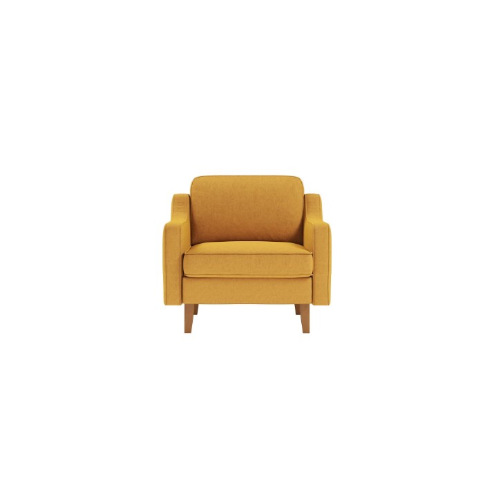 Кресло Atelier Del Sofa Robin 1 Mustard Walnut