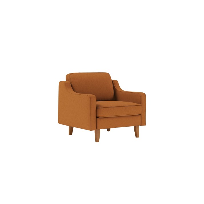 Fotoliu Atelier Del Sofa Robin 1 Caramel Walnut