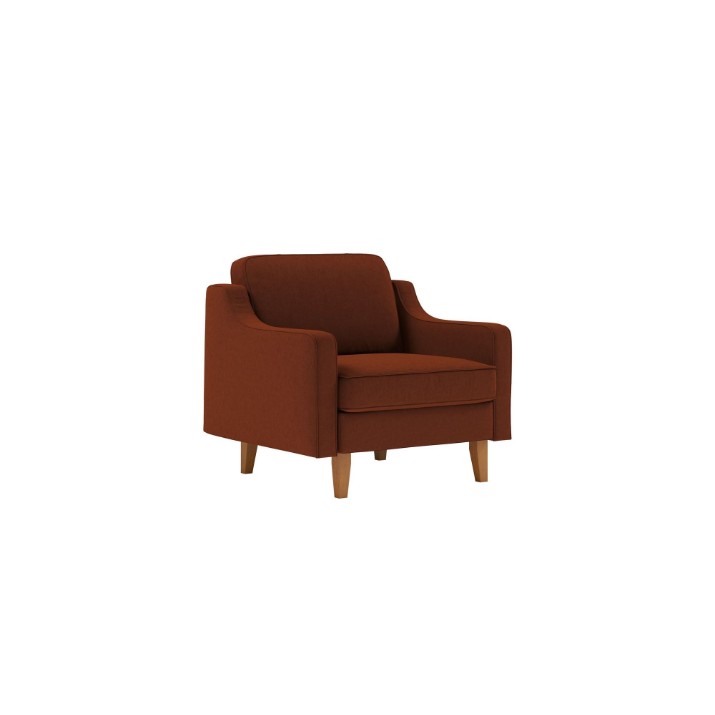 Fotoliu Atelier Del Sofa Robin 1 Tile Red Walnut