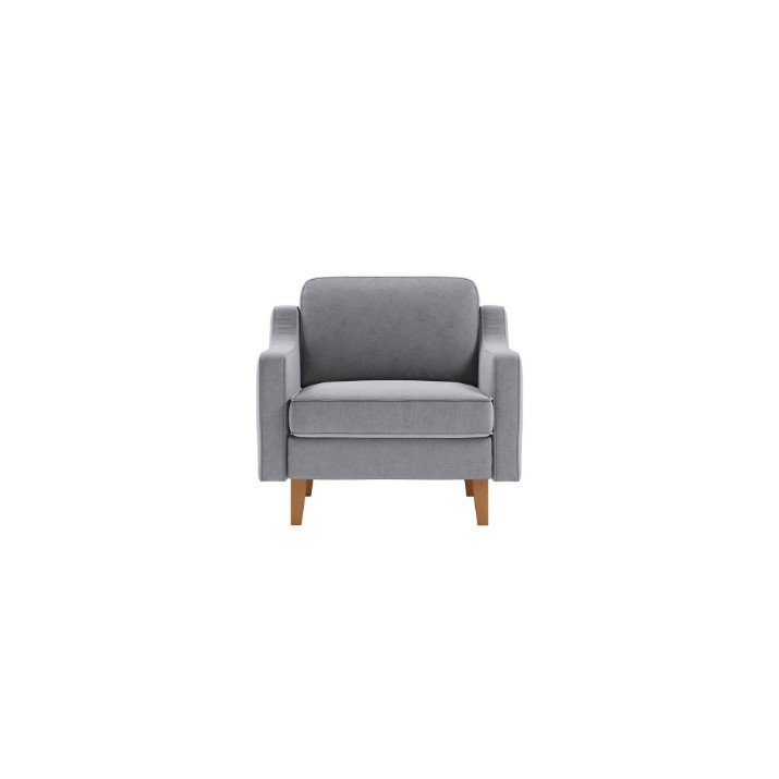 Кресло Atelier Del Sofa Robin 1 Fog Grey Walnut